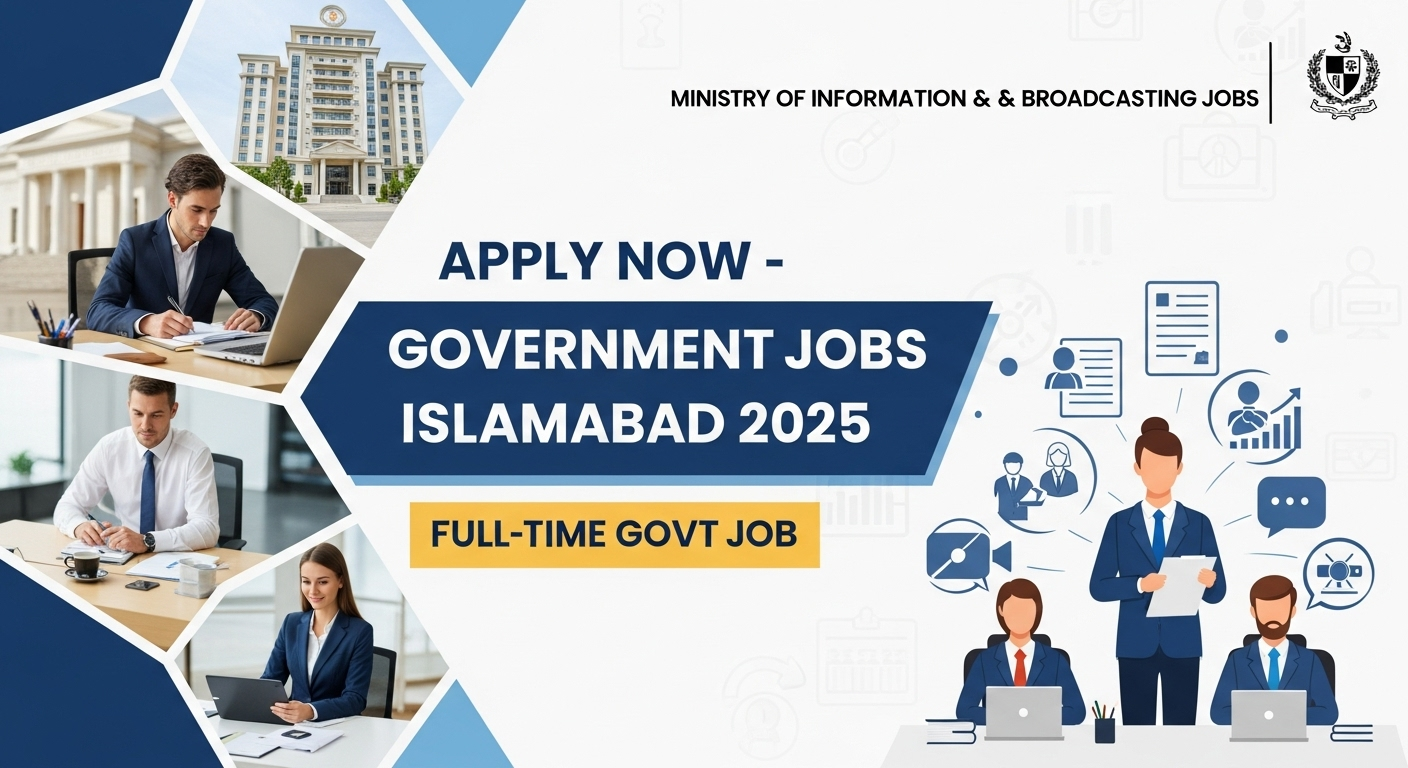 Ministry of Information and Broadcasting Islamabad Jobs