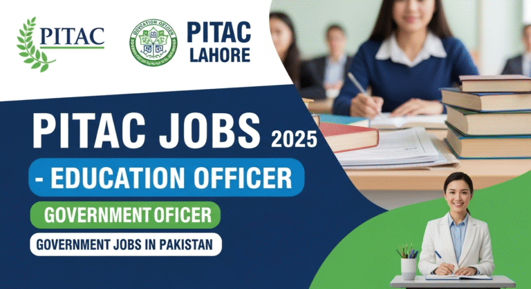 Pakistan Industrial Technical Assistance Center (PITAC) Jobs 2025
