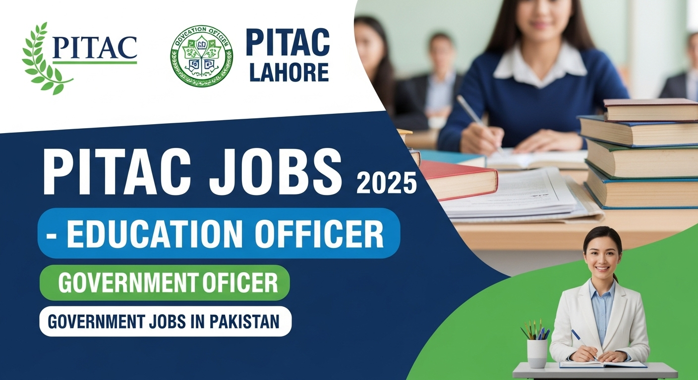 Pakistan Industrial Technical Assistance Center (PITAC) Jobs 2025